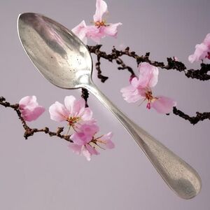 Antique Wallingford Spoon Benjamin Franklin Demitasse Coffee Baby Silver Plate